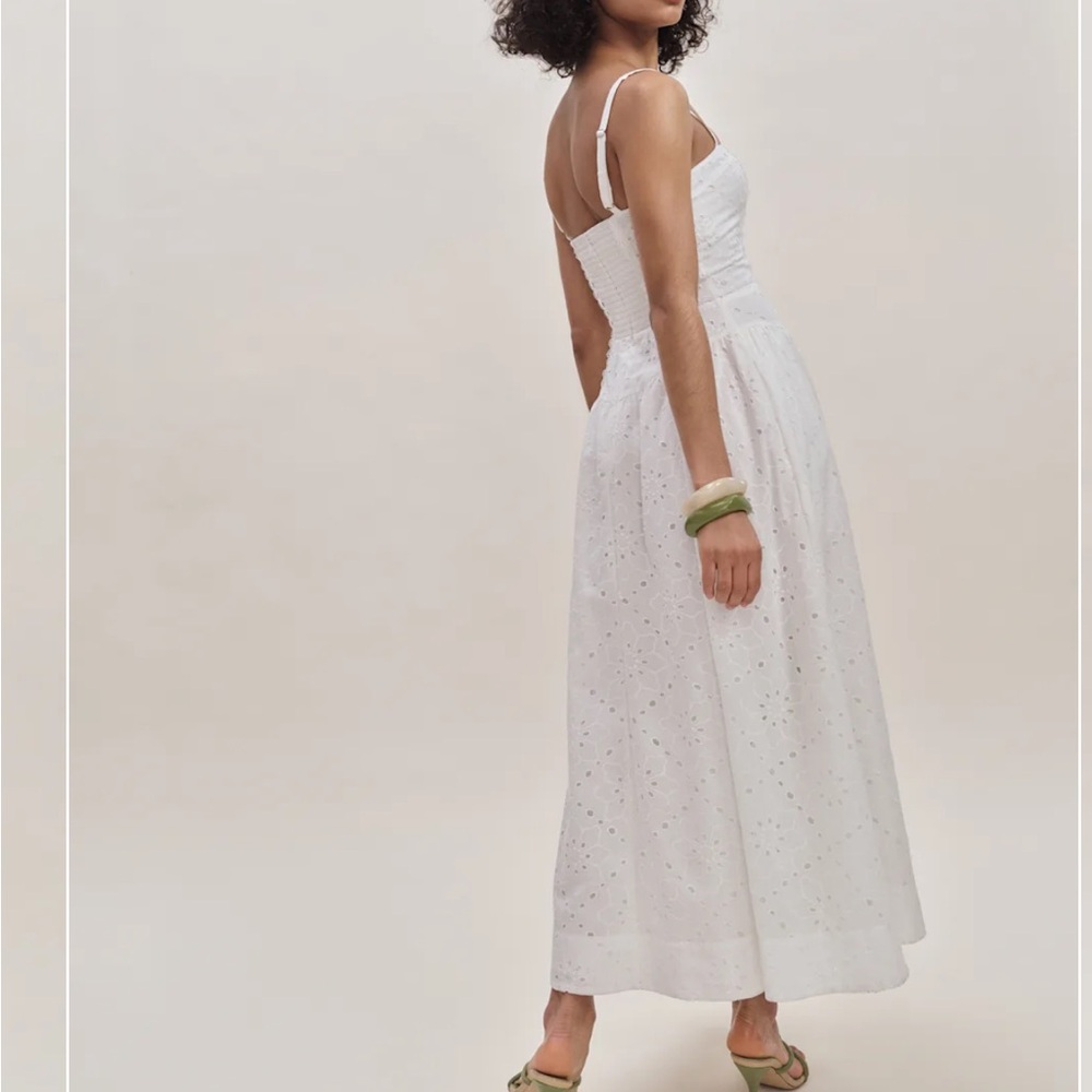 NWT REFORMATION Katarin Dress, White, size 2 - Picture 4 of 5